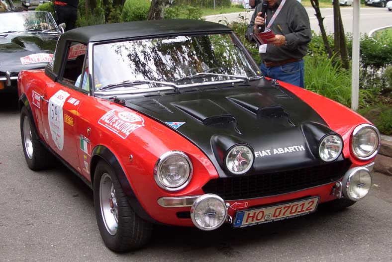 1966 Abarth Fiat 124 rally