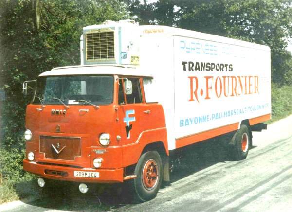 1966 UNIC Izoard 8 cyl en V de 270 ch des Transports Fournier de Pau 64