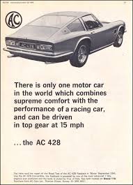 1967 Frua AC 428 Coupe ad