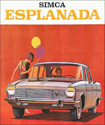 1967 Simca Esplanada ad