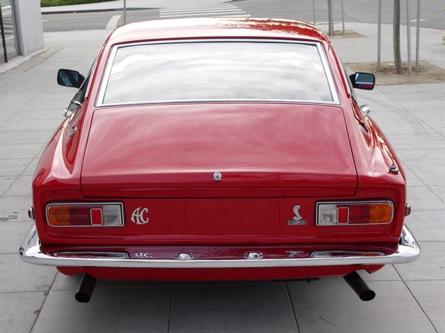 1968 AC Frua coupé, rear