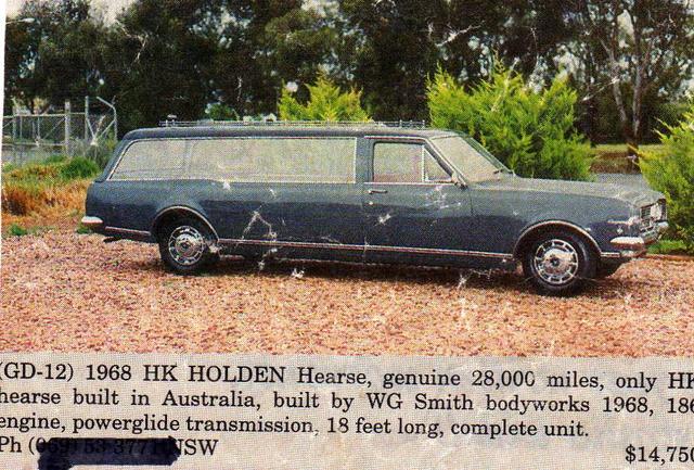 1968 Holden Hearse 6013