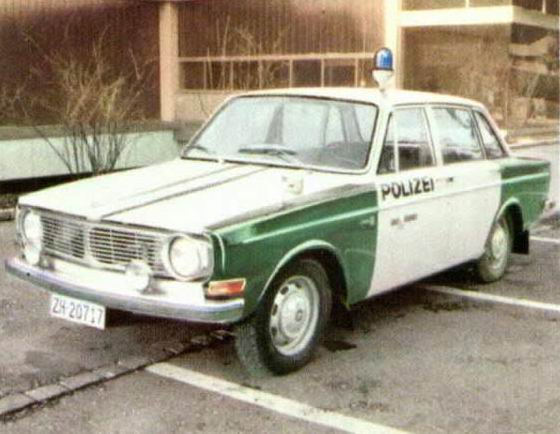 1970 Volvo 144 police