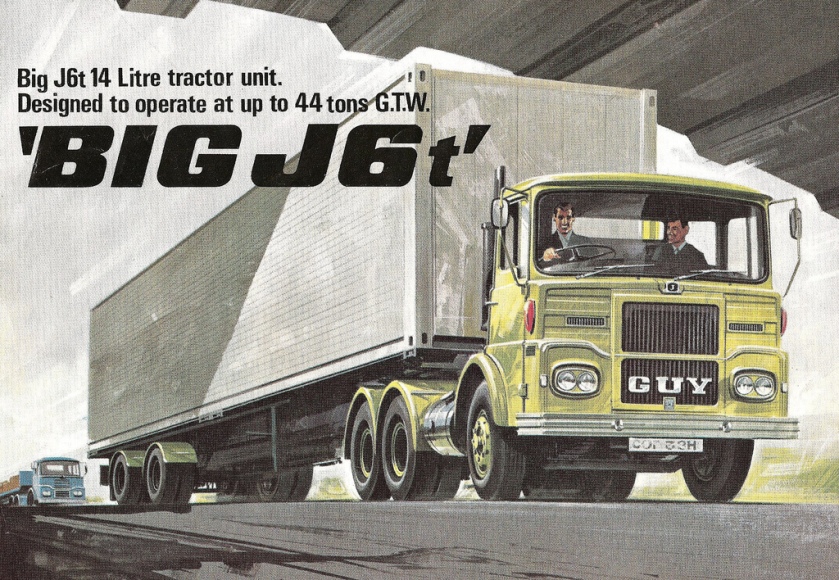 1972 Guy Big J6T Truck Brochure