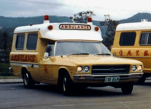 1972 Holden HQ 1 Tonner ambulance