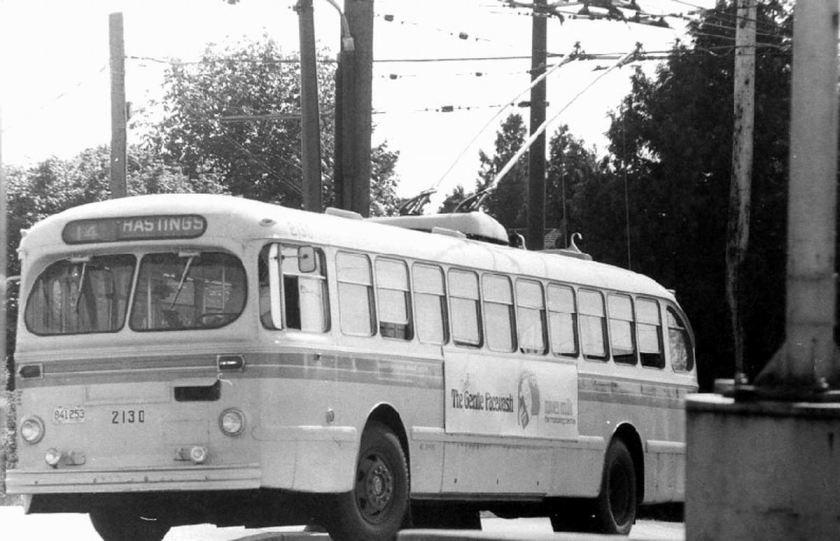1973 Brill 2100 series of Canadian Car Brills operated by BC Hydro Transit
