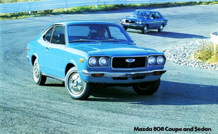 1973 Mazda 808 Coupe and Sedan