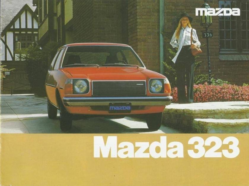 1979 Mazda 323 boekje