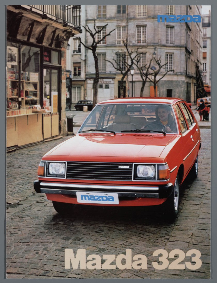1980 Mazda 323 Oranje