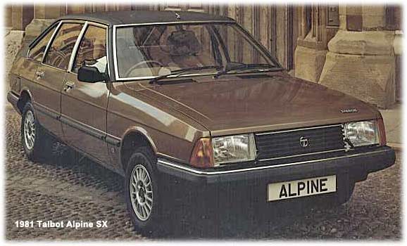 1981 talbot-alpine
