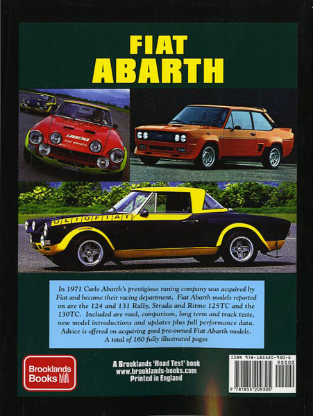 1987 Abarth book