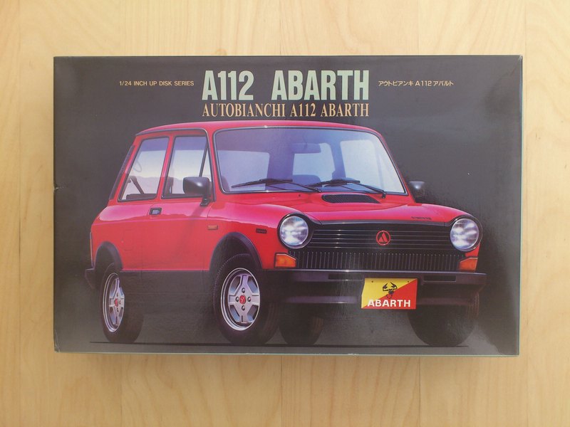 1990 Autobianchi A112 Abarth - Karton