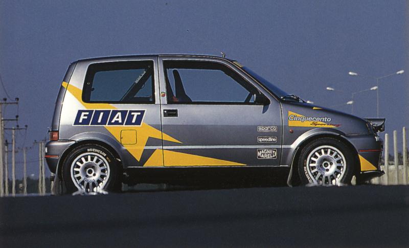 1996 Fiat Auto Hellas Sporting Abarth, at Rally ELPA 1996