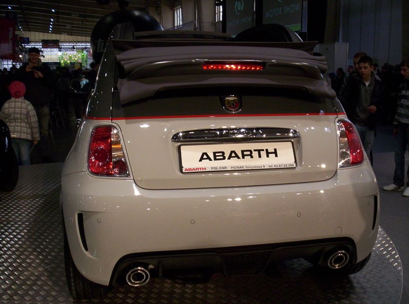 2011 Abarth 500C at Motor Show 2011 in Poznań
