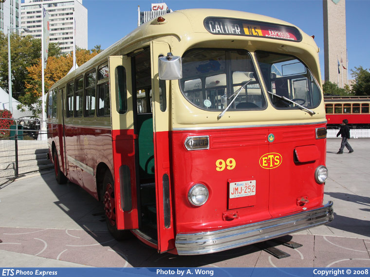 Canadian Car and Foundry C-36 1945-50 Edmonton Transit System 99