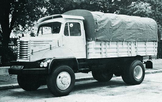 Trucks Unic ZU-47, 4x4, 1958