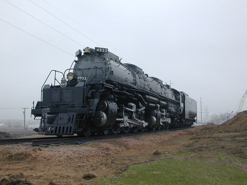 Union Pacific Big Boy 4023, Omaha (Nebraska), 13 mei 2001.