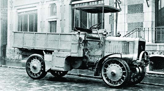 1911 Panhard-Chatillon К-11, 4x4