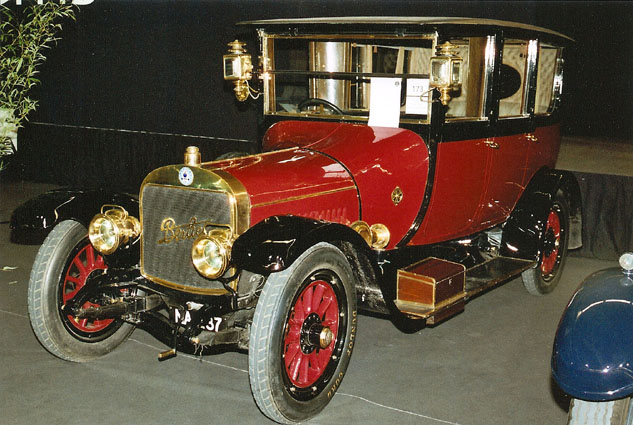 1912 BERLIET L14 22HP ENCLOSED LIMOUSINE