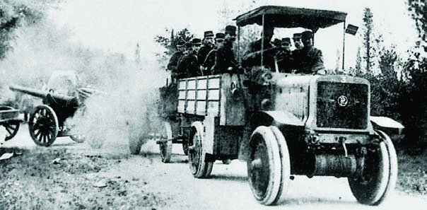 1913 Panhard-Chatillon К-13, 4x4