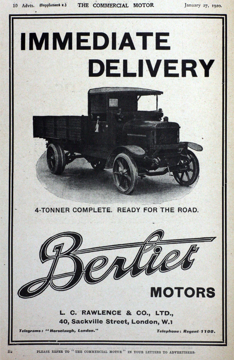 1920 Berliet