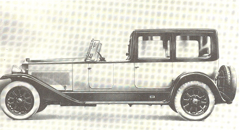 1921 Fiat 520 Superfiat Dorsay-Torpedo