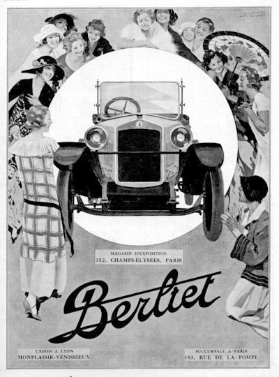 1924 Berliet ad