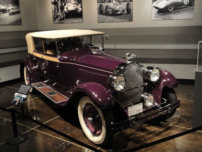 1927 Packard Eight Modell 343 Convertible Sedan von Murphy