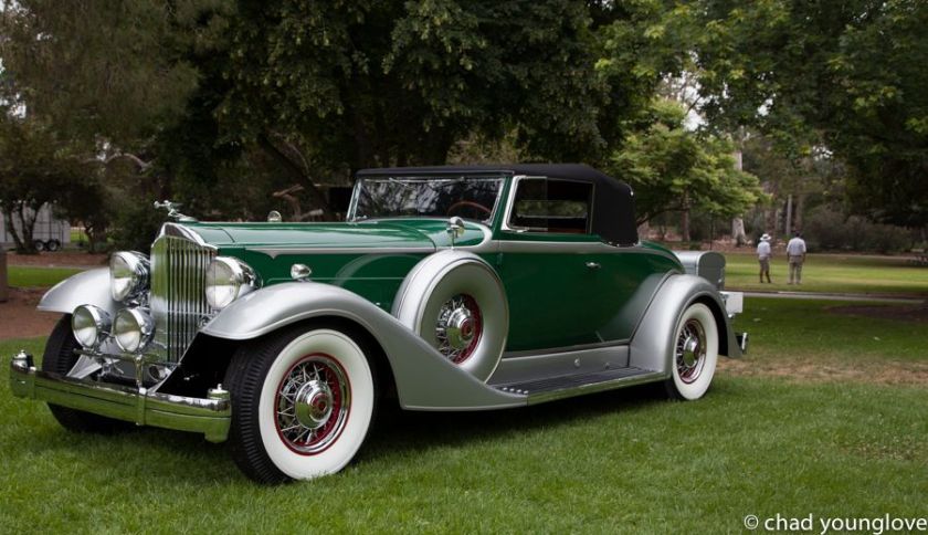 1933 Packard Series 1105 Convertible Coupe