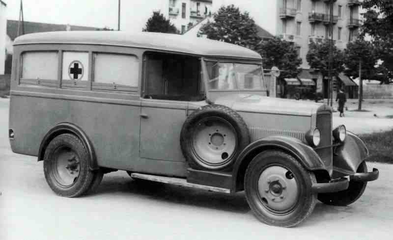 1934-37 Fiat 618c ambulanza