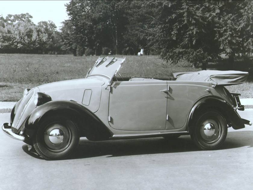 1937-39 Fiat 508 C Balilla 1100