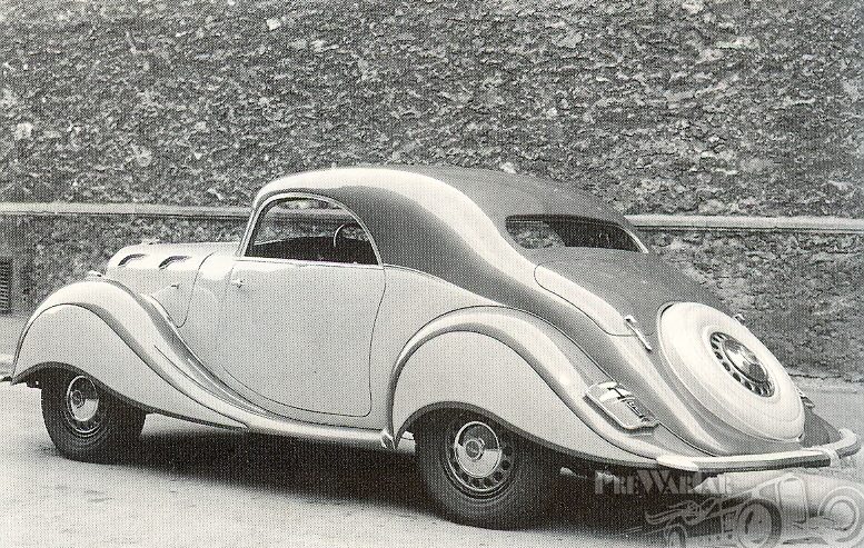 1937 Panhard et Levassor Dynamic Coupé.