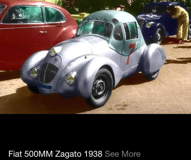 1938 Fiat 500MM Zagato