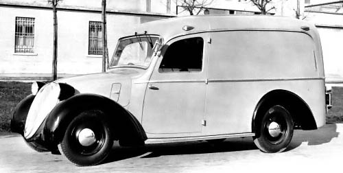 1938 Fiat 508 L 1100 Furgone Viberti Source