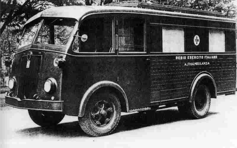 1939-48 Fiat 626 NLM autoambulanza