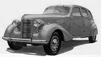 1939 Berliet Dauphine type VIRP2 limousine (1990 cm3, 115 KM)