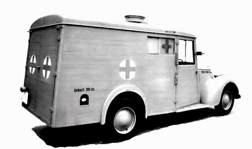 1944 Viberti Fiat 1100 Ambulance
