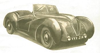 1946 Healey roadster