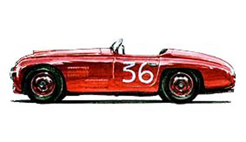 1947 Allemano Ferrari 166S Spyder #001S e