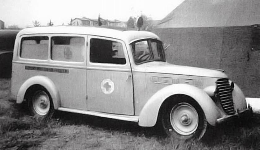 1948 Fiat Aprile 1100 ALR ambulance