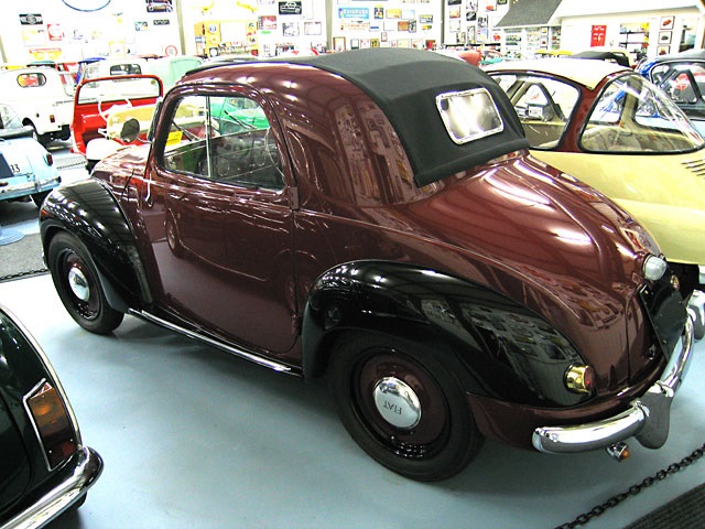1948 FIAT Topolino 500 achterzijde