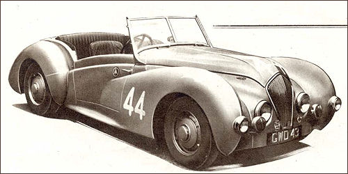 1948 healey westland Roadster