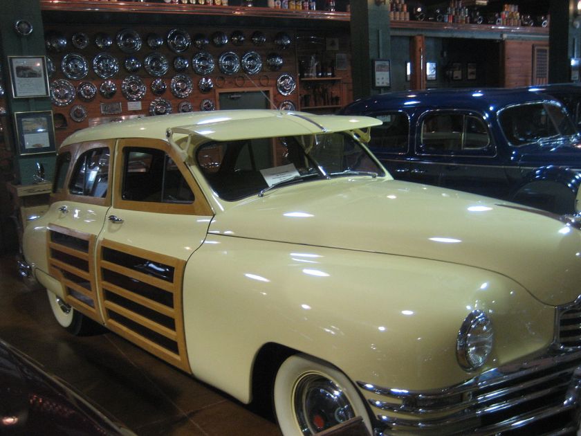 1948 Packard 2201 Six Passenger Sedan Woodie Right