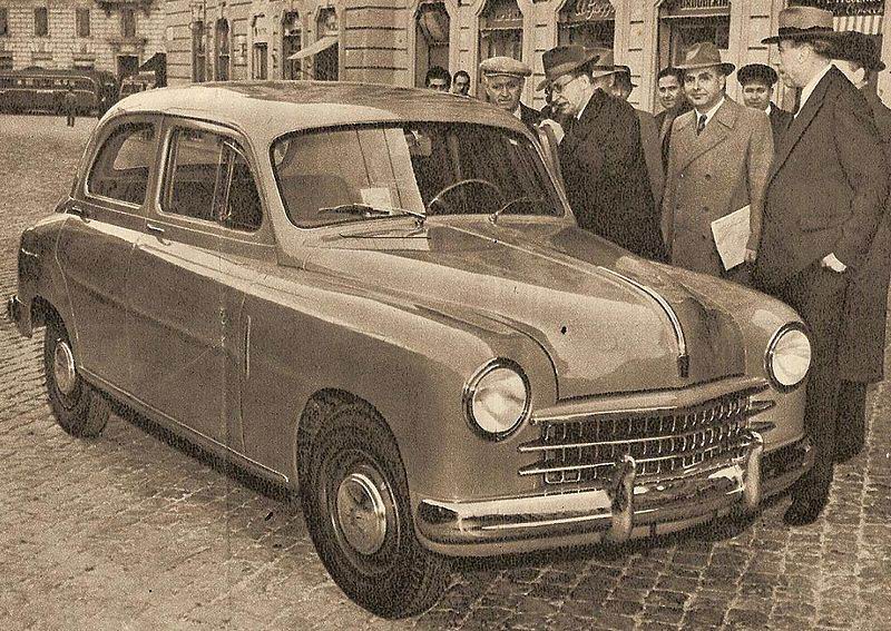 1952 Fiat 1400 - Fiat 1900