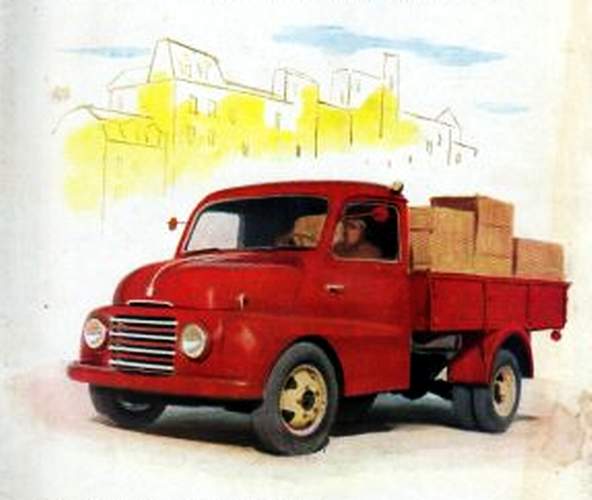 1952 Fiat 615 a50 camion 5