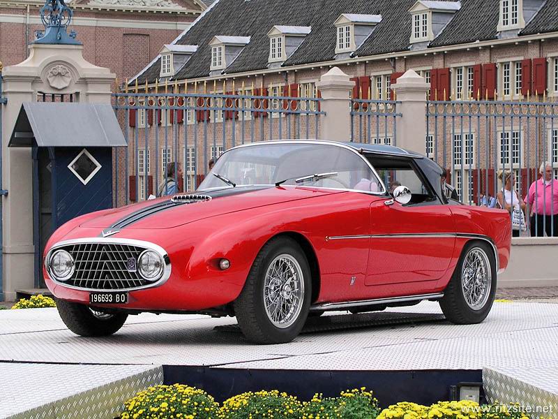 1952 Fiat 8V Demon Rouge - coupe body by Vignale