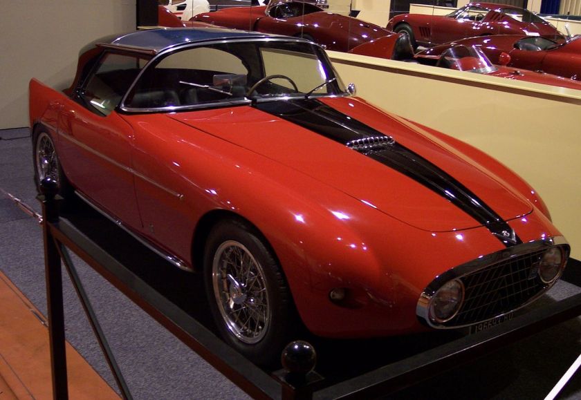 1952 Fiat 8V Demon Rouge designed by Michelotti at Vignale (three made[5])