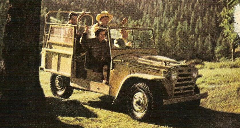 1953 Fiat Campagnola (con motore diesel)