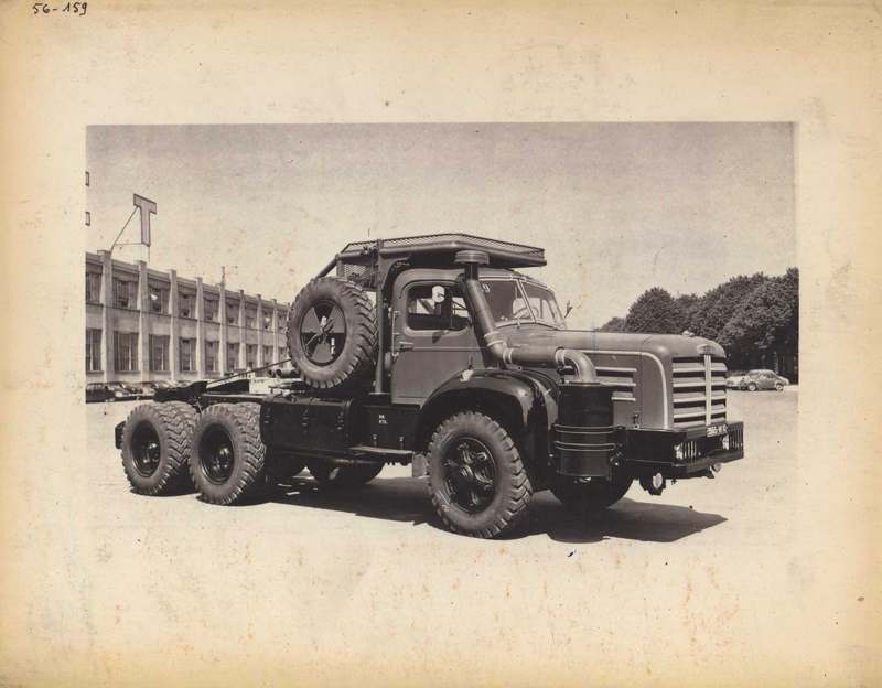 1955 Berliet tractor