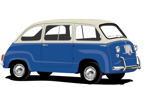 1955 Fiat Multipla eerste generatie